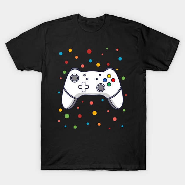 Dot Day  Polka Dots Dotted Gaming Kids Boys Youths T-Shirt by vulanstore